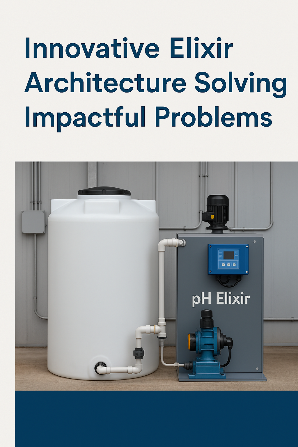 pH Elixir Premium - Solve Acidity, Corrosion, pH, Odour, and Heavy Metal Precipitation.